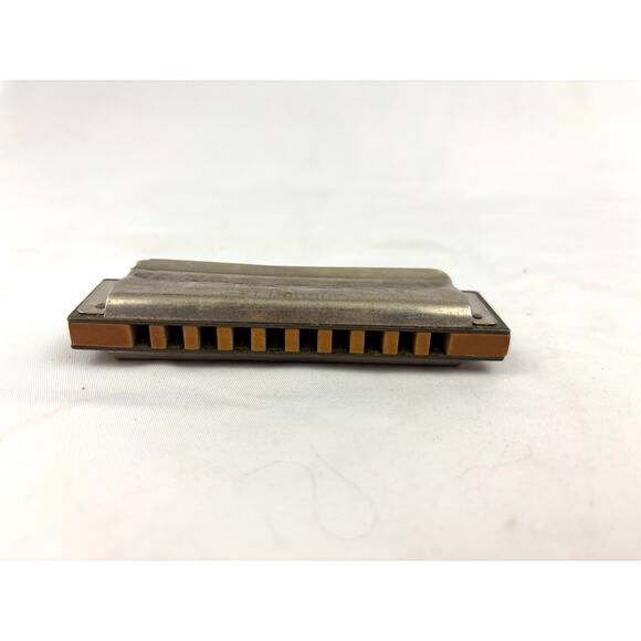 Vintage M Hohner's Harmonica Marine Band Germany Key of C - Picture 9 of 16